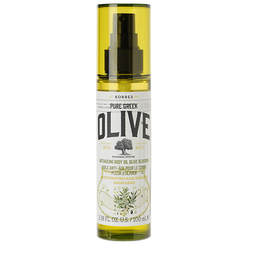 KORRES Масло для тела Pure Greek Olive Body Oil macoy luxury body home твердое масло баттер для тела с витамином е neroli 150