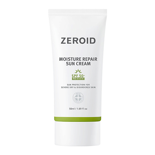 ZEROID Увлажняющий солнцезащитный крем для сухой кожи SPF 50+