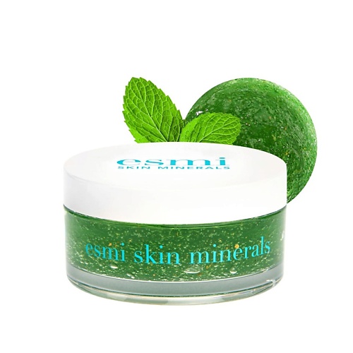 ESMI SKIN MINERALS Маска для лица успокаивающая с золотыми частицами Anti-inflammation Mint Gel Booster Mask skin helpers хлорофилл каротиновая маска 50