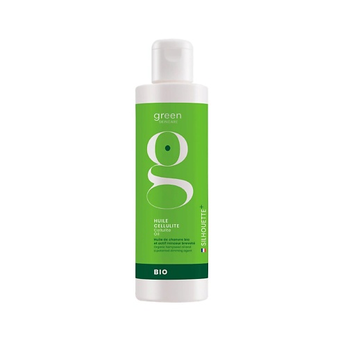 GREEN SKINCARE Ночное корректирующее масло против целлюлита Silhouette ecolatier green масло для душа здоровье