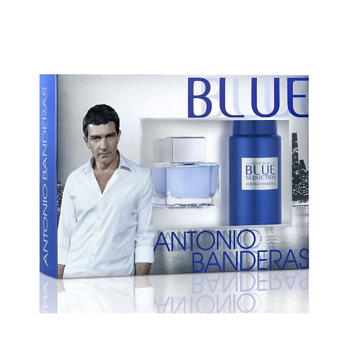 ANTONIO BANDERAS Подарочный набор Blue Seduction for Men antonio banderas дезодорант спрей blue seduction for men