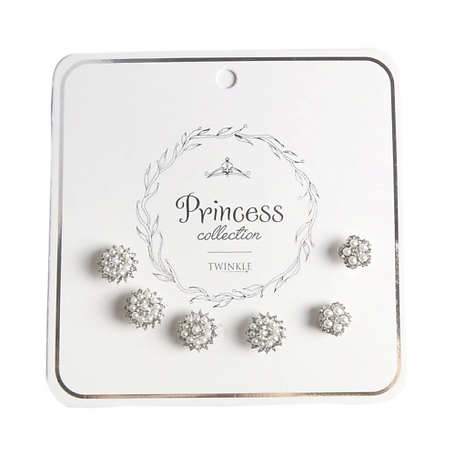 TWINKLE PRINCESS COLLECTION Заколки Pearls 6 шт. twinkle princess collection заколки pearls 6 шт