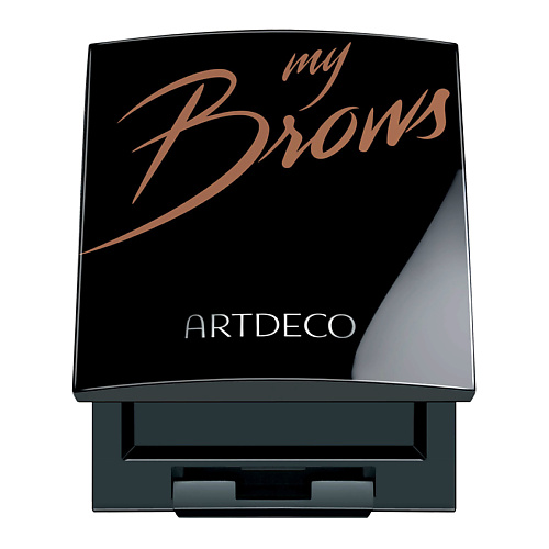 ARTDECO Футляр для теней My Brows Duo la rosa кисть для придания формы ресницам бровям