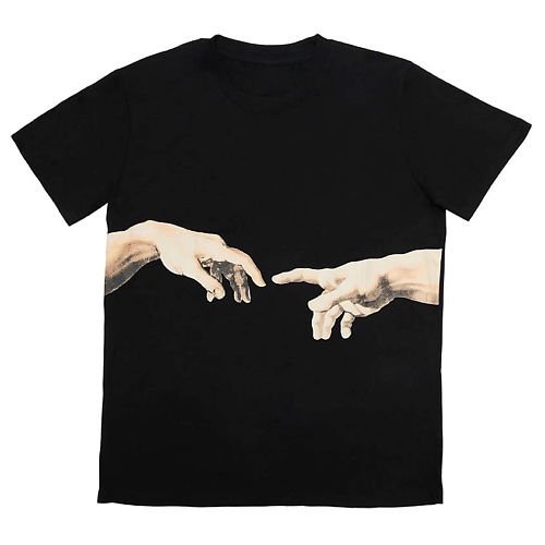 ЛЭТУАЛЬ Женская футболка с принтом, цвет черный oemen футболка женская с длинными рукавами серая белая