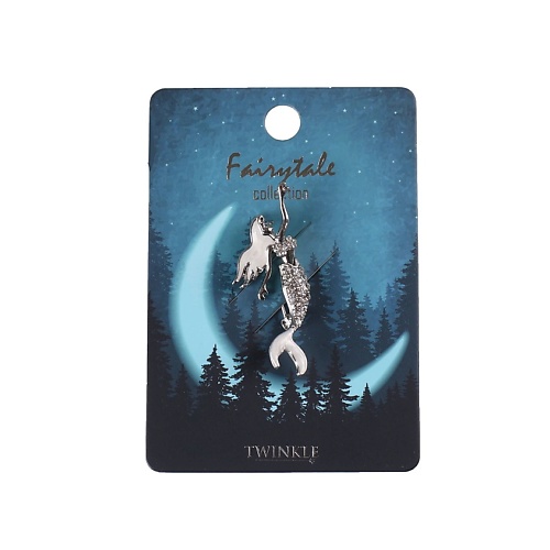 TWINKLE Брошь Mermaid Silver