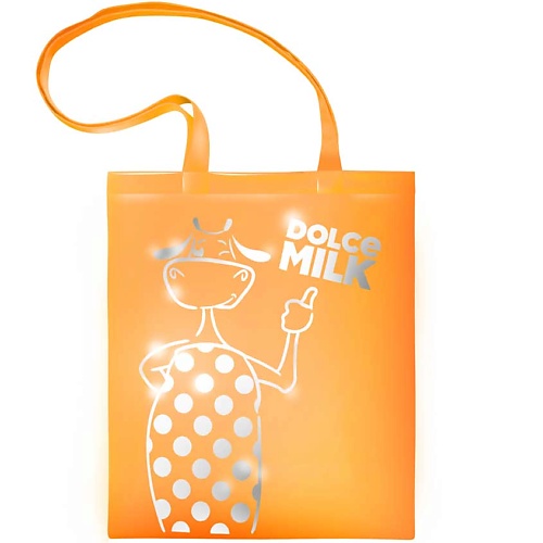 DOLCE MILK Оранжевая неоновая сумка dolce milk мочалка мороженое фиолетовая оранжевая