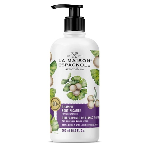 цена Шампунь для волос LA MAISON ESPAGNOLE Шампунь для ломких волос укрепляющий Sensorialcare Fortifying Shampoo