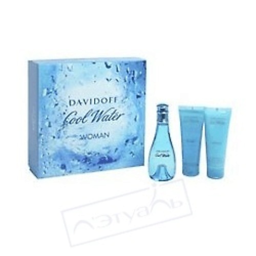 DAVIDOFF Подарочный набор Cool Water Woman 1 davidoff cool water parfum 50