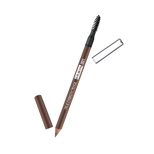 PUPA Карандаш для бровей TRUE EYEBROW PENCIL карандаш для бровей eye brow pencil 6 087 02 2 темно коричневый 1 г