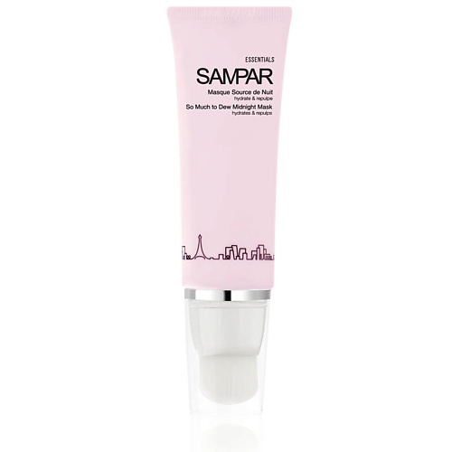 SAMPAR PARIS Маска для лица ночная увлажняющая the pure lotus эссенция для лица увлажняющая с пробиотиками и экстрактом лотоса