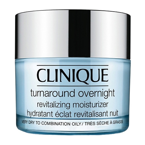 CLINIQUE Крем ночной, обновляющий кожу Turnaround Overnight Revitalizing Moisturizer clinique крем ночной обновляющий кожу turnaround overnight revitalizing moisturizer