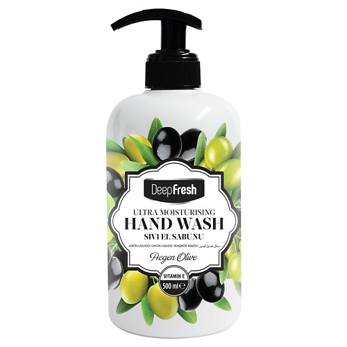 DEEP FRESH Мыло жидкое для мытья рук Aegen Olive жидкое мыло пенка deep fresh увлажняющая аметист