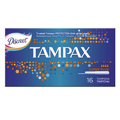 TAMPAX CEF Тампоны женские гигиенические с аппликатором Super Plus Duo tampax тампоны с аппликатором compak regular