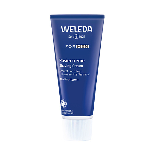 WELEDA Крем для бритья weleda разглаживающий ночной крем с шиповником wild rose 30