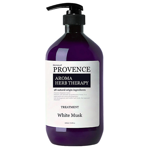 MEMORY OF PROVENCE Кондиционер для всех типов волос White Musk лэтуаль ароматизированная свеча white musk