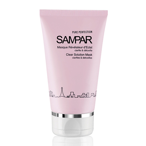 SAMPAR PARIS Маска для лица очищающая bio aqua очищающая кислородная пузырьковая маска на основе глины