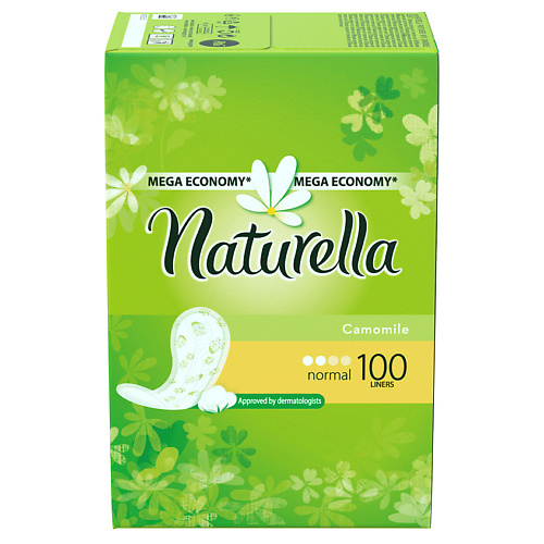 

NATURELLA Женские гигиенические прокладки на каждый день Camomile Normal, Женские гигиенические прокладки на каждый день Camomile Normal