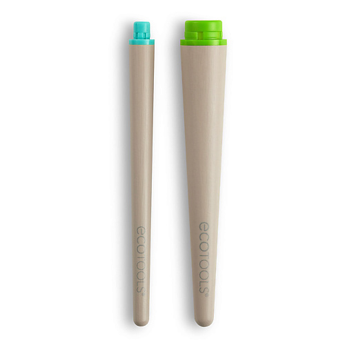 ECOTOOLS Две сменные ручки для кистей EcoTools Interchangeables Handle Duo сменные щетки для ручки наконечника strong 2 шт