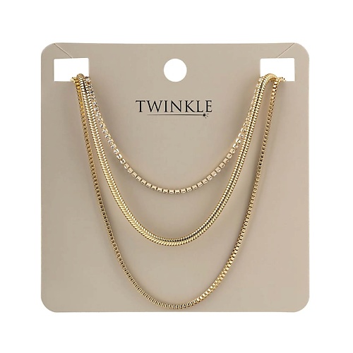 TWINKLE Цепочка GOLD 3-IN-1