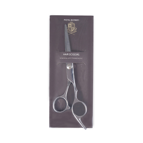 ROYAL BARBER Ножницы для стрижки волос Royal Barber freshman расческа гребень комбинированная зауженная с одной стороны для моделирования и стрижки волос collection carbon