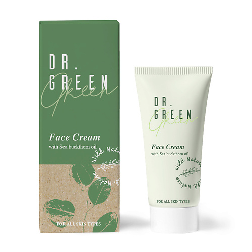 WILD NATURE Крем для лица с маслом облепихи Dr. Green невесомый крем для первозданной текстуры wild texturizing soft cream