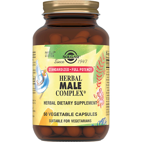 SOLGAR Травяной комплекс для мужчин nat bal nutrition биологически активная добавка к пище для мужчин strong man