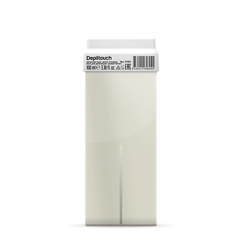 DEPILTOUCH PROFESSIONAL Воск белый титан в картридже Depilatory Wax White Titanum воск для депиляции depiltouch depilatory wax cinnamon корица в картридже 100 мл