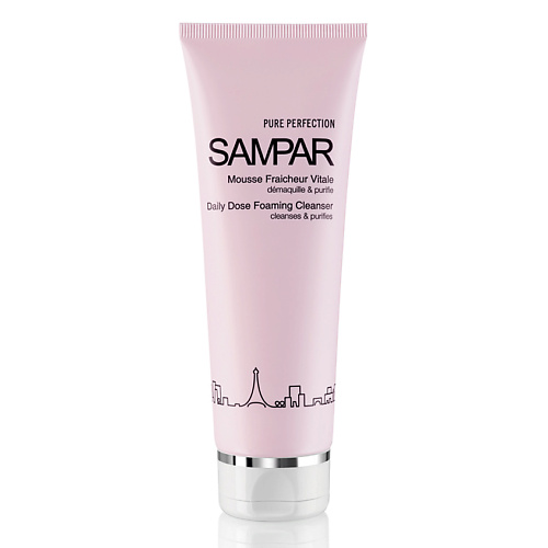 Мусс для умывания SAMPAR PARIS Мусс для лица очищающий средства для снятия макияжа sampar paris мусс для лица для снятия макияжа очищение без воды