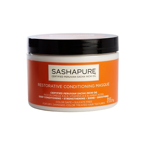 Маска для волос SASHAPURE Восстанавливающая маска для волос с эффектом кондиционирования