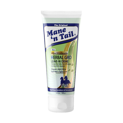 MANE'N TAIL Крем для волос Herbal Gro evo [укротитель гривы] разглаживающий шампунь для волос mane tamer smoothing shampoo