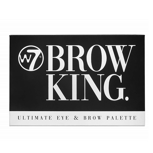 W7 Палетка теней для век и бровей King Brow палетка gegemoon brow zings для бровей и макияжа глаз
