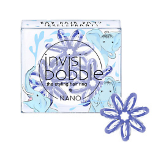 INVISIBOBBLE Резинка-браслет NANO Bad Hair Day? Irrelephant! double sided hair stroke pattern practise skin pad best nano brows silicone practice skin for permanent makeup basic hair stroke