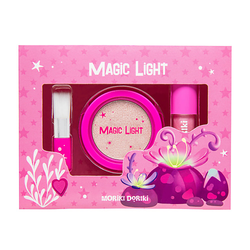 MORIKI DORIKI Набор для макияжа MAKE-UP SET MAGIC LIGHT pure bases набор аромат для дома аромасвеча magic fire orange jasmine vanilla