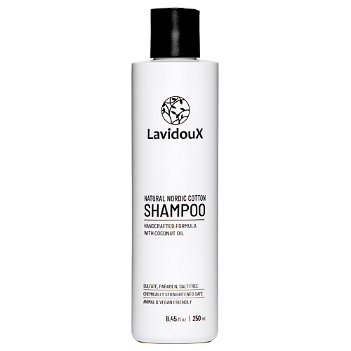 цена Шампунь для волос LAVIDOUX Шампунь с экстрактом скандинавского хлопка Natural Nordic Cotton