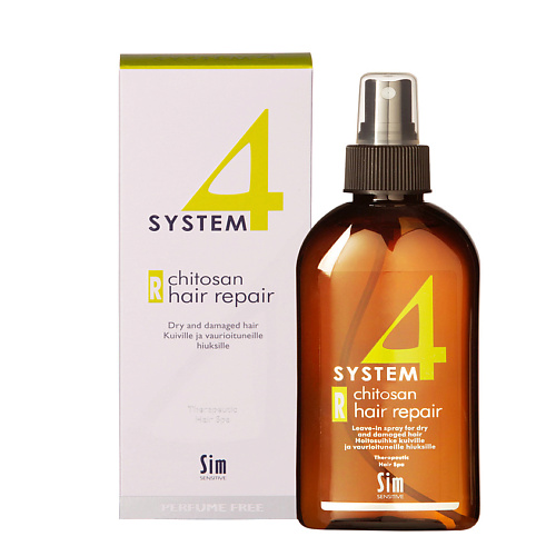 SYSTEM4 Терапевтический лосьон-спрей R для поврежденных волос Chitozan Hair Repair R System 4 сухарики пшеничные чёшки с томатом и зеленью 60 г