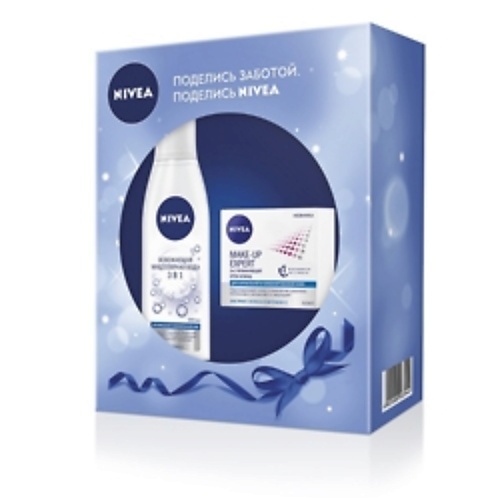 NIVEA Набор с увлажняющим кремом Пре-макияж nivea мицеллярная вода make up expert для стойкого макияжа