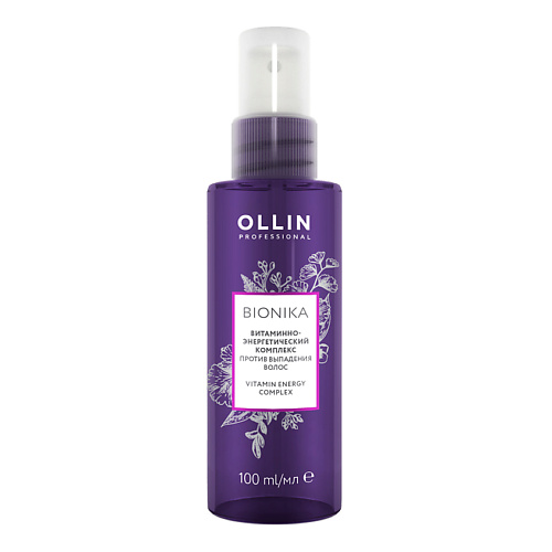 OLLIN PROFESSIONAL Витаминно-Энергетический комплекс против выпадения волос OLLIN BIONIKA be sage спрей энергетический для роста волос 100 0
