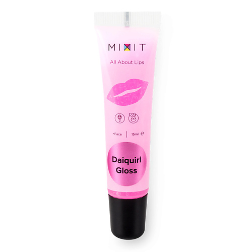 MIXIT Глянцевый бальзам для губ All About Lips Daiquiri Gloss vealux бальзам для губ с ароматом ранней клубники