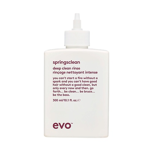 EVO [генеральная уборка] крем глубокой очистки для вьющихся и кудрявых волос springsclean deep clean rinse clan шампунь для кудрявых и вьющихся волос true clean 250 0