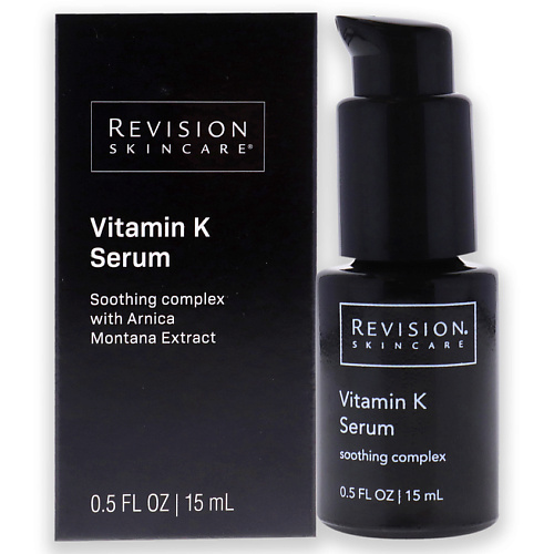 Сыворотка для лица REVISION Сыворотка для лица с витамином K VITAMIN K SERUM мультивитаминная сыворотка для лица multi vitamin serum 30мл