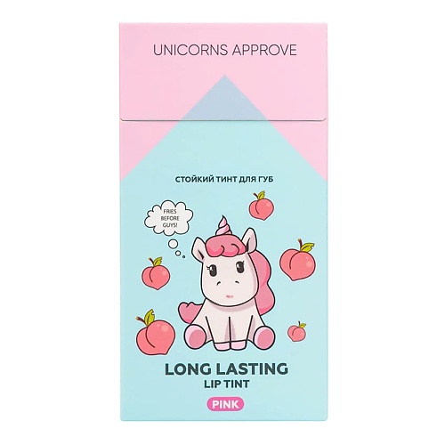UNICORNS APPROVE Стойкий тинт для губ PINK unicorns approve пудра шиммер для ванны pink strawberry