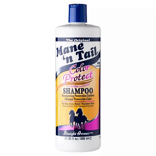 MANE'N TAIL Шампунь для волос защита цвета Color Protect evo [укротитель гривы] разглаживающий шампунь для волос mane tamer smoothing shampoo