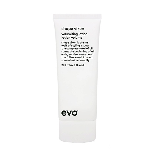 EVO лосьон – объём текстура блеск shape vixen volumising lotion novel лосьон закрепитель volumising fix 10 0