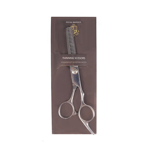 ROYAL BARBER Ножницы для филировки волос Royal Barber парикмахерские ножницы barber style прямые dewal