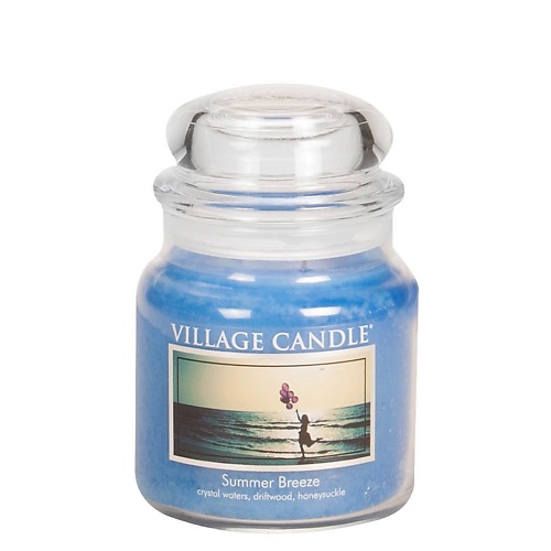 фото Village candle ароматическая свеча "summer breeze", средняя