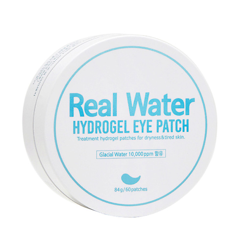 PRRETI Патчи увлажняющие гидрогелевые с ледниковой водой Real Water Hydrogel Eye Patch cosrx гидроколлоидные патчи для прыщей acne pimple master patch 24 0