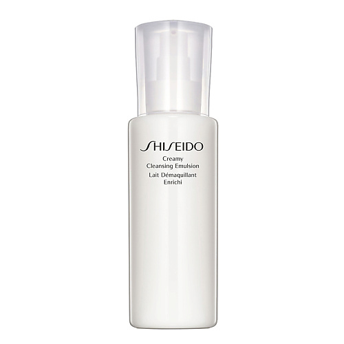 SHISEIDO Очищающая эмульсия с кремовой текстурой Creamy Cleansing Emulsion shiseido тени трио для век с шелковистой текстурой и эффектом сияния