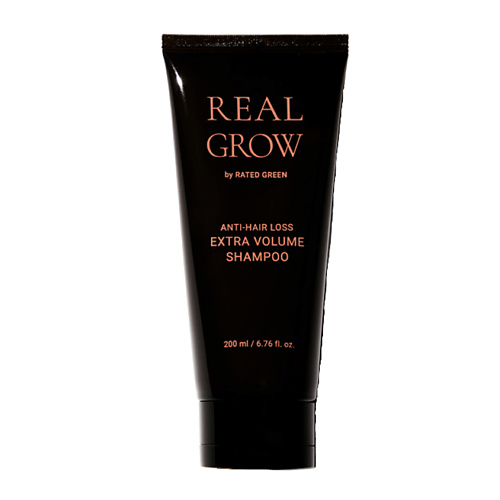 RATED GREEN Шампунь против выпадения волос для объема волос Real Grow Extra Volume Shampoo шампунь для объема волос с пробиотиками 5 probiotics perfect volume shampoo шампунь 300мл