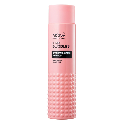 MONE PROFESSIONAL Шампунь для восстановления волос Pink Bubbles pinkbuket коробочка из пионовых роз pink bubbles