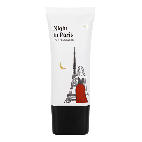 ЛЭТУАЛЬ Тональный крем для лица NIGHT IN PARIS лэтуаль палетка теней для век 12 ов night in paris